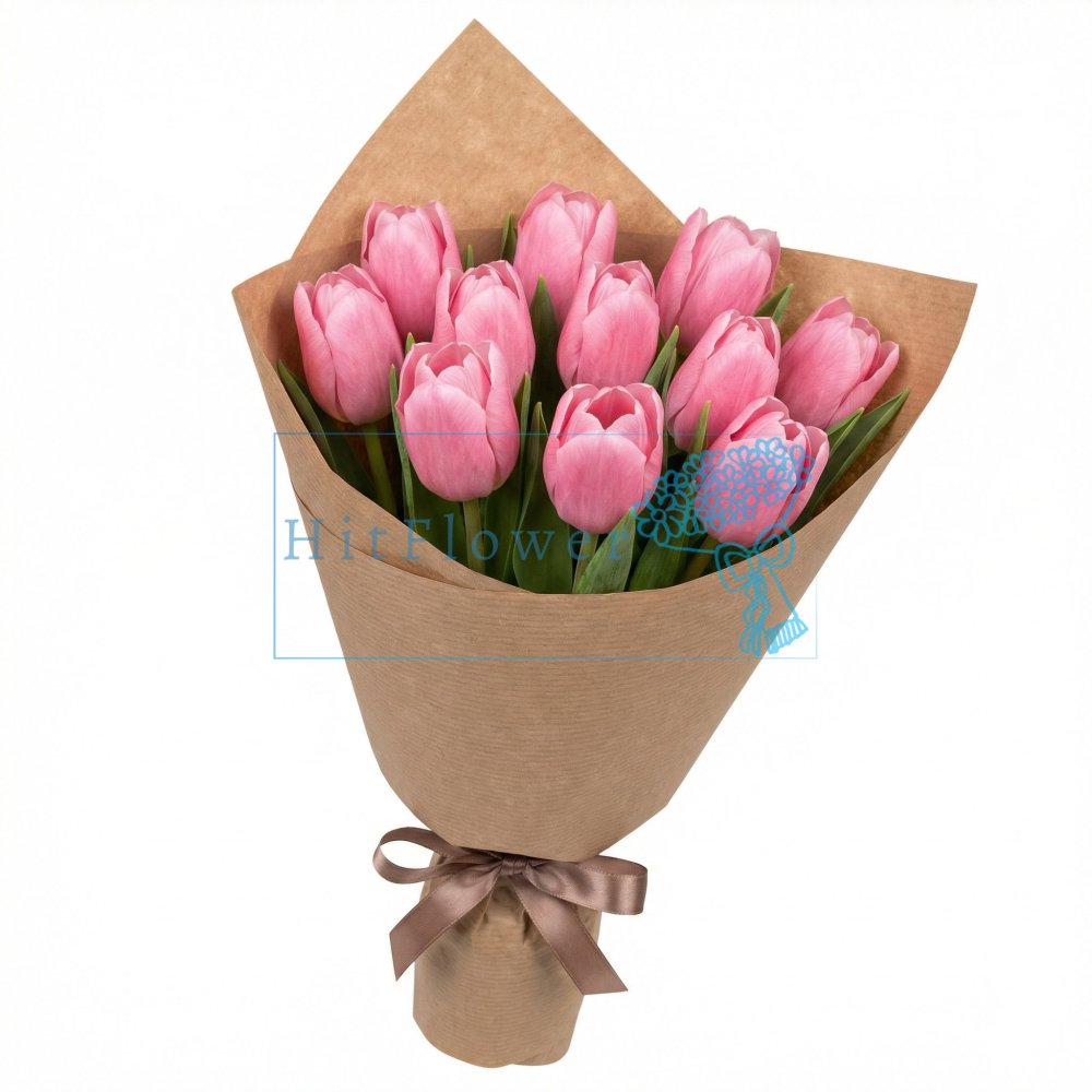 Букет цветов из: Тюльпаны